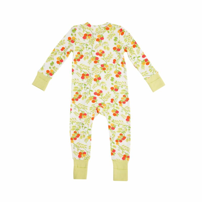 Angel Dear Baby Tomatoes Bamboo Viscose Zippered Romper