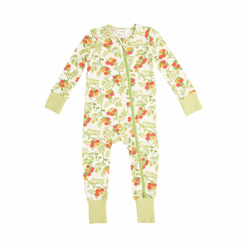 Angel Dear Baby Tomatoes Bamboo Viscose Zippered Romper