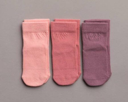 Squid Socks Cami Collection Pink Bamboo Socks 3 Pack