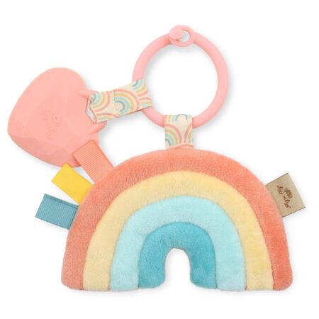 Itzy Ritzy Rainbow Itzy Pal Plushy + Teether