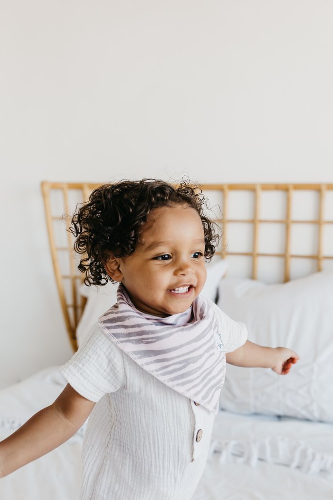 Copper Pearl Zara Bandana Bib Set 4-Pack