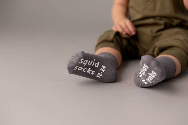 Squid Socks Classic Collection Neutral Bamboo Socks 3 Pack