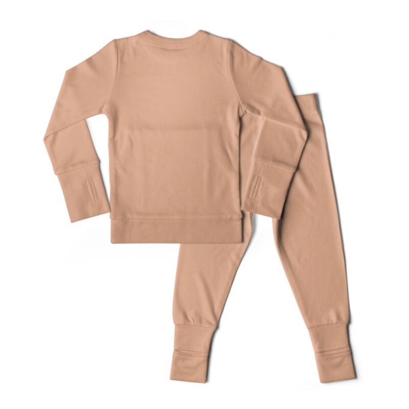 goumi Prickly Pear Bamboo Kid's Loungewear Set