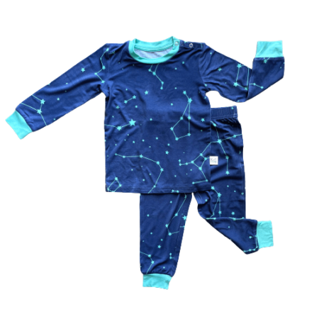 Kozi & Co Little Dipper Bamboo Pajama Set