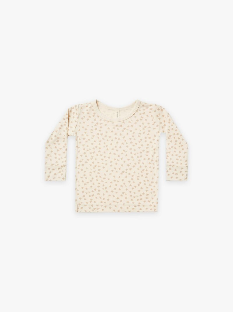 Quincy Mae Scatter Bamboo Longsleeve T-Shirt