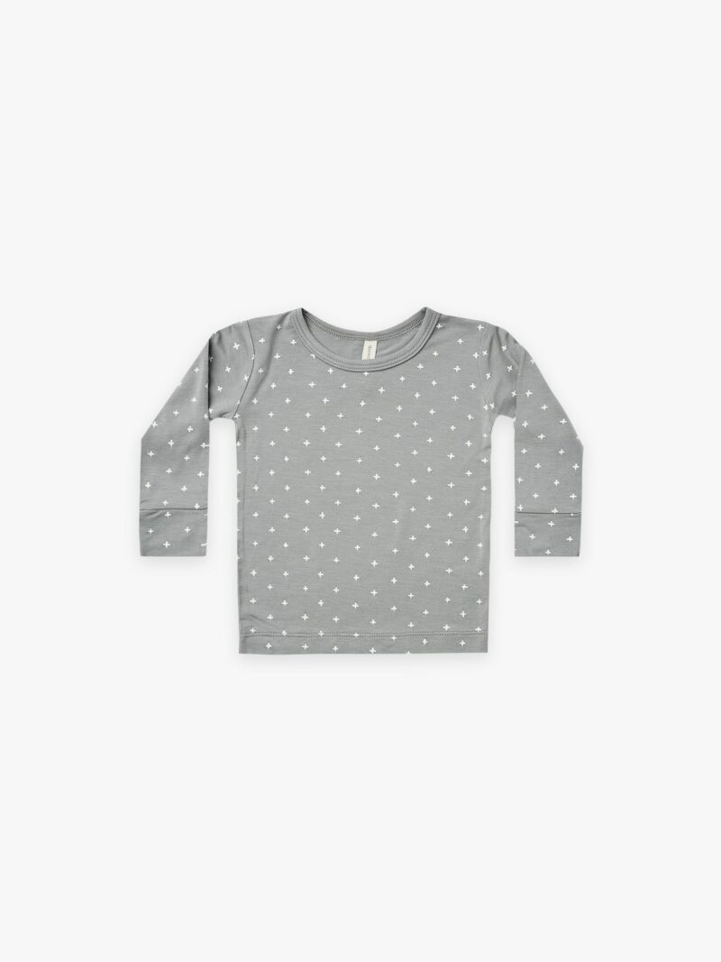 Quincy Mae Criss Cross Bamboo Longsleeve T-Shirt