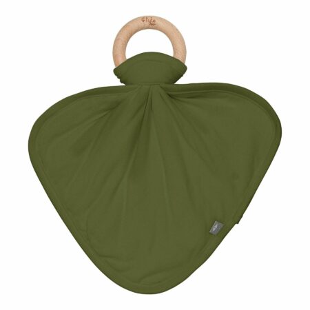 Kyte BABY Lovey in Olive with Removable Teething Ring