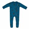 Kyte BABY Zippered Footie in Marine