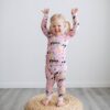 Little Sleepies Pink Farm Animals Two-Piece Bamboo Viscose Pajama Set