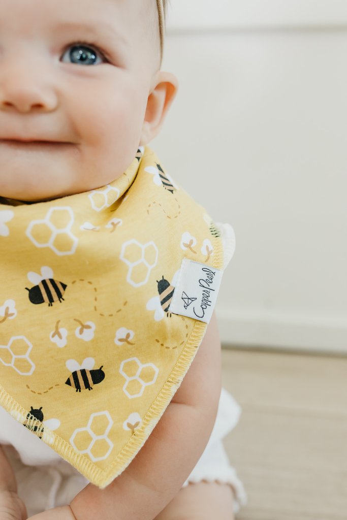 Copper Pearl Atwood Baby Bandana Bib Set 4-Pack