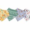 Copper Pearl Cider Baby Bandana Bib Set 4-Pack