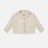 Rylee & Cru Stone Oversized Collar Blouse