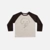 Rylee & Cru Rain Cloud Raglan Tee