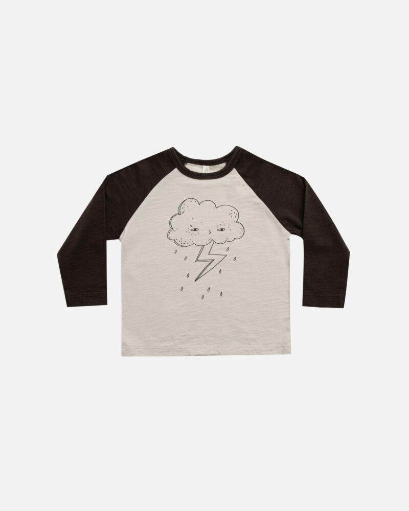 Rylee & Cru Rain Cloud Raglan Tee