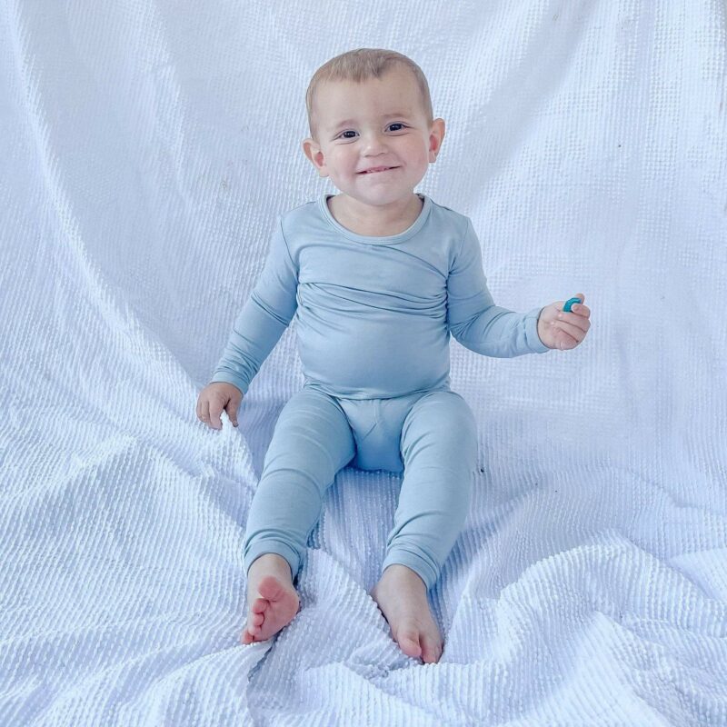 Kyte BABY Toddler Pajama Set in Fog