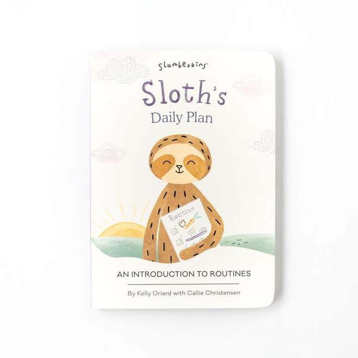 Slumberkins Cranberry Sloth Snuggler Limited Edition Two Book Bundle