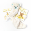 Slumberkins Ivory Polar Bear Snuggler and Board Book Gratitude Collection