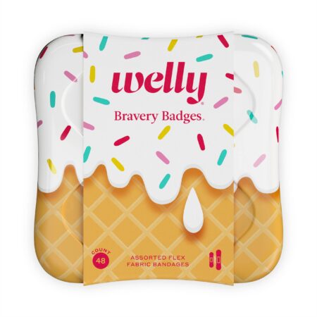 Welly Ice Cream Bravery Flex Fabric Bandages