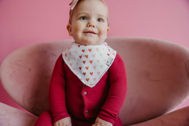 Copper Pearl Crush Bandana Bib Set 2-Pack