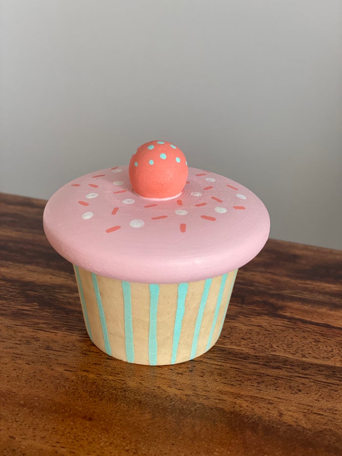 PoppyBaby Co Cupcake Wooden Set