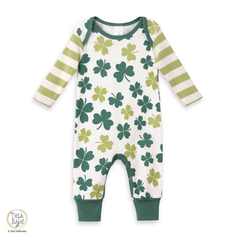 Tesa Babe Shamrocks and Clovers Romper