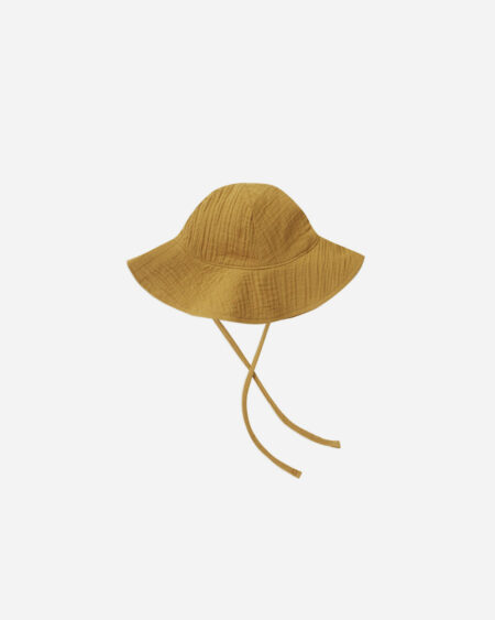 Rylee + Cru Gold Floppy Sun Hat