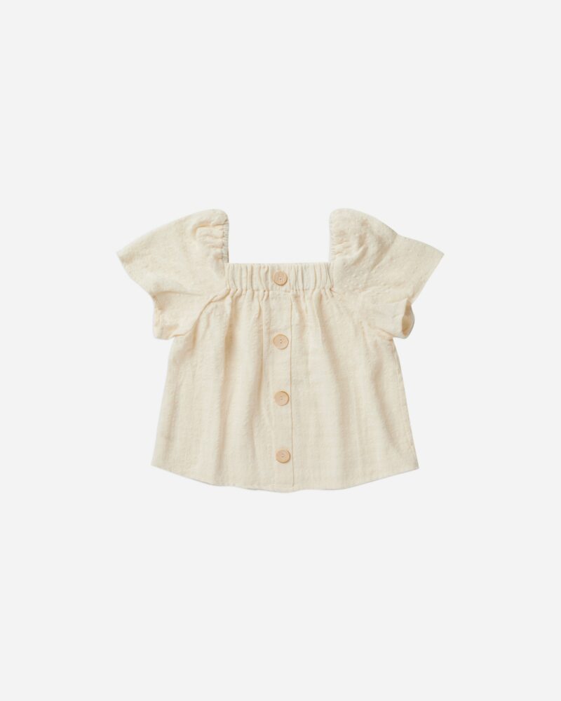 Rylee+Cru Ivory Leah Top