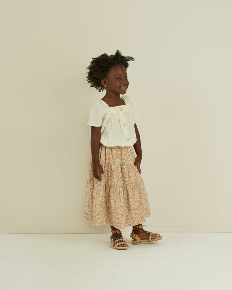 Rylee+Cru Ivory Leah Top