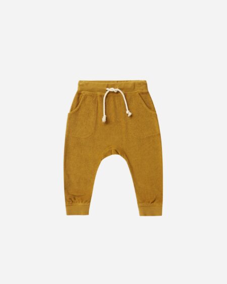 Rylee+Cru Gold Terry Sweatpant