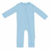 Kyte BABY Zippered Romper in Stream