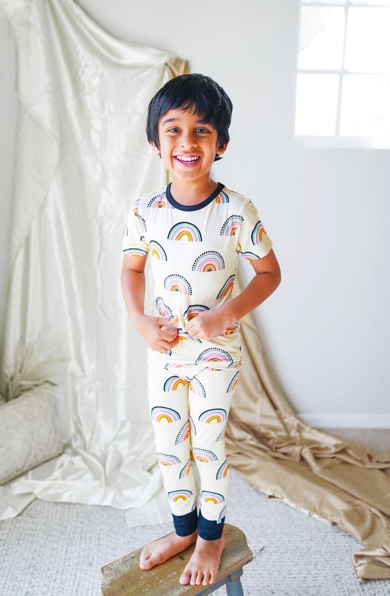 Birdie Bean Theo Bamboo Viscose Pajamas Set