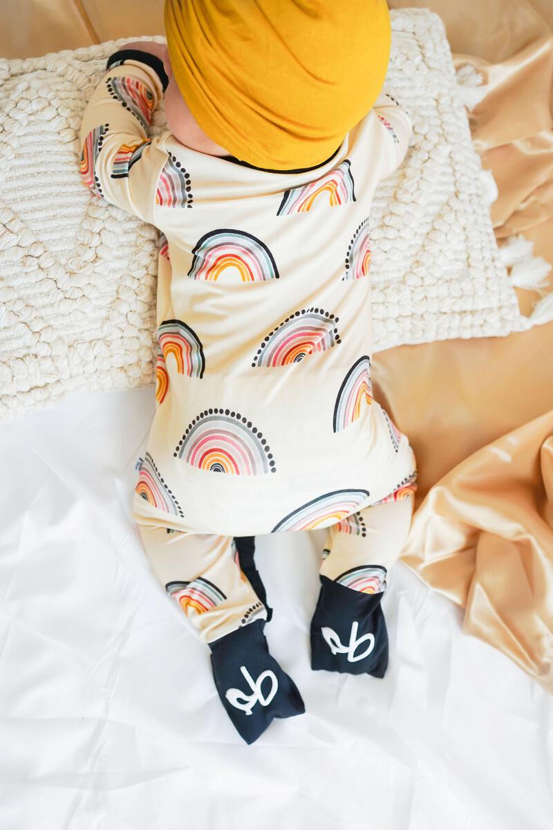 Theo Ruffle Zip Footie