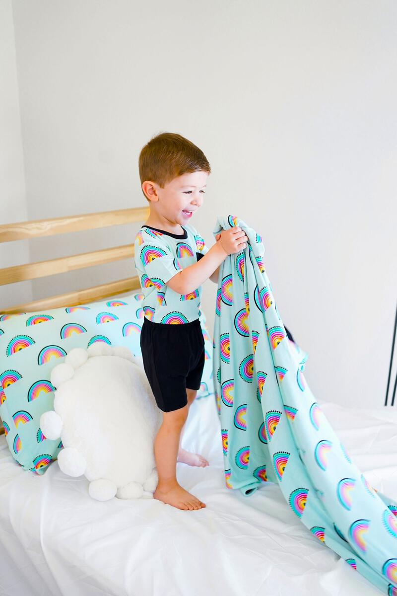Birdie Bean Mila Bamboo Viscose Toddler Blanket