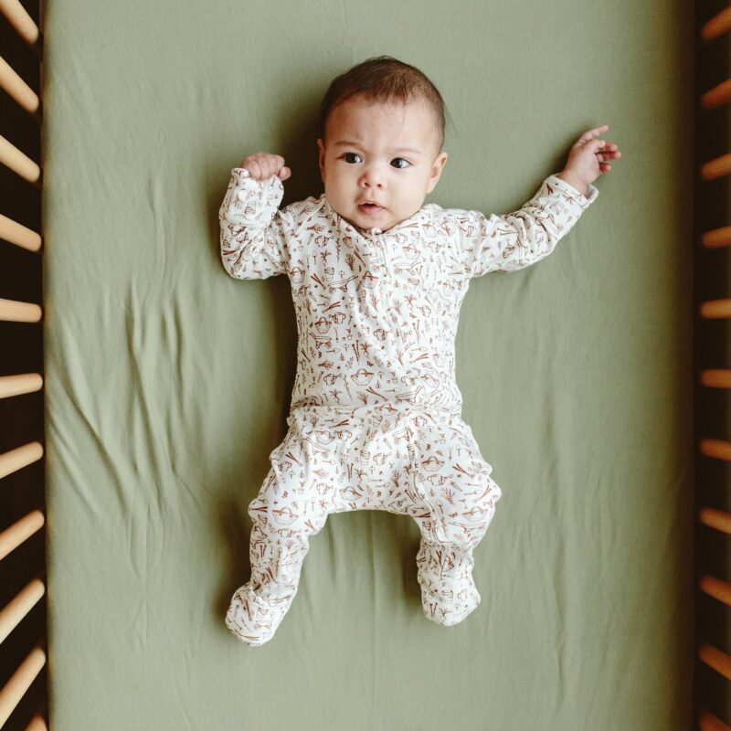 goumi Garden Organic Cotton Footie