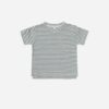 Rylee + Cru Sea Stripe Raw Edge Tee