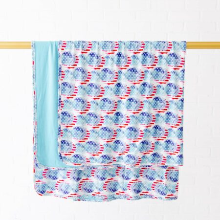 Dream Jamms Young Wild and Free Bamboo Viscose Reversible Blanket