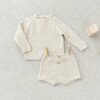 Quincy Mae Natural Summer Knit Set