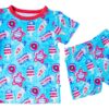 Birdie Bean Liberty Bamboo Viscose Short Sleeve and Shorts Pajama Set