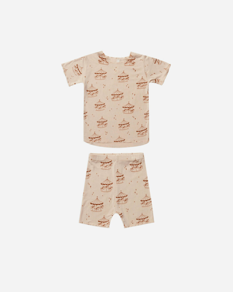 Rylee + Cru Carousel Modal Summer Pajama Set