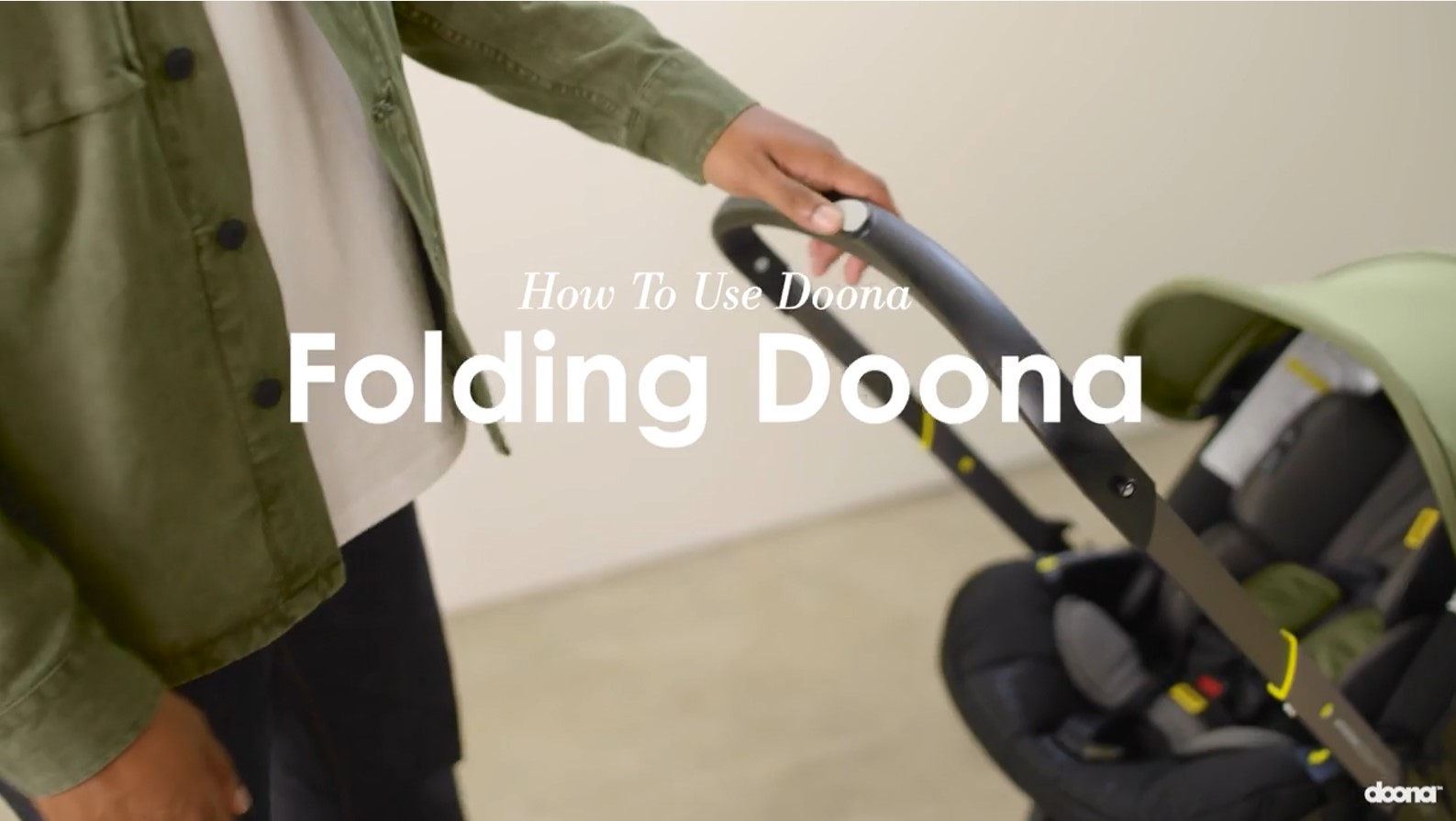 Steps for Folding a Doona Car Seat Stroller