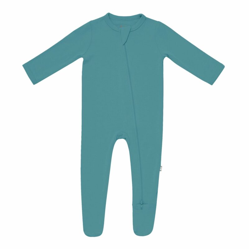 Kyte BABY Zippered Footie in Cove