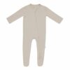 Kyte BABY Zippered Footie in Khaki