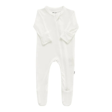 Kyte BABY Zippered Footie in Cloud