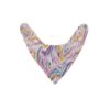 Little Sleepies Pink Marble Swirl Bandana Bib