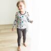 Spooky Celebration Bamboo Viscose Two-Piece Pajama Set from macaron+me