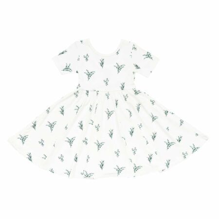 Kyte BABY Twirl Dress in Eucalyptus