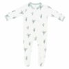 Kyte BABY Zippered Footie in Eucalyptus