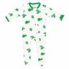 Kyte BABY Zippered Footie in Monstera