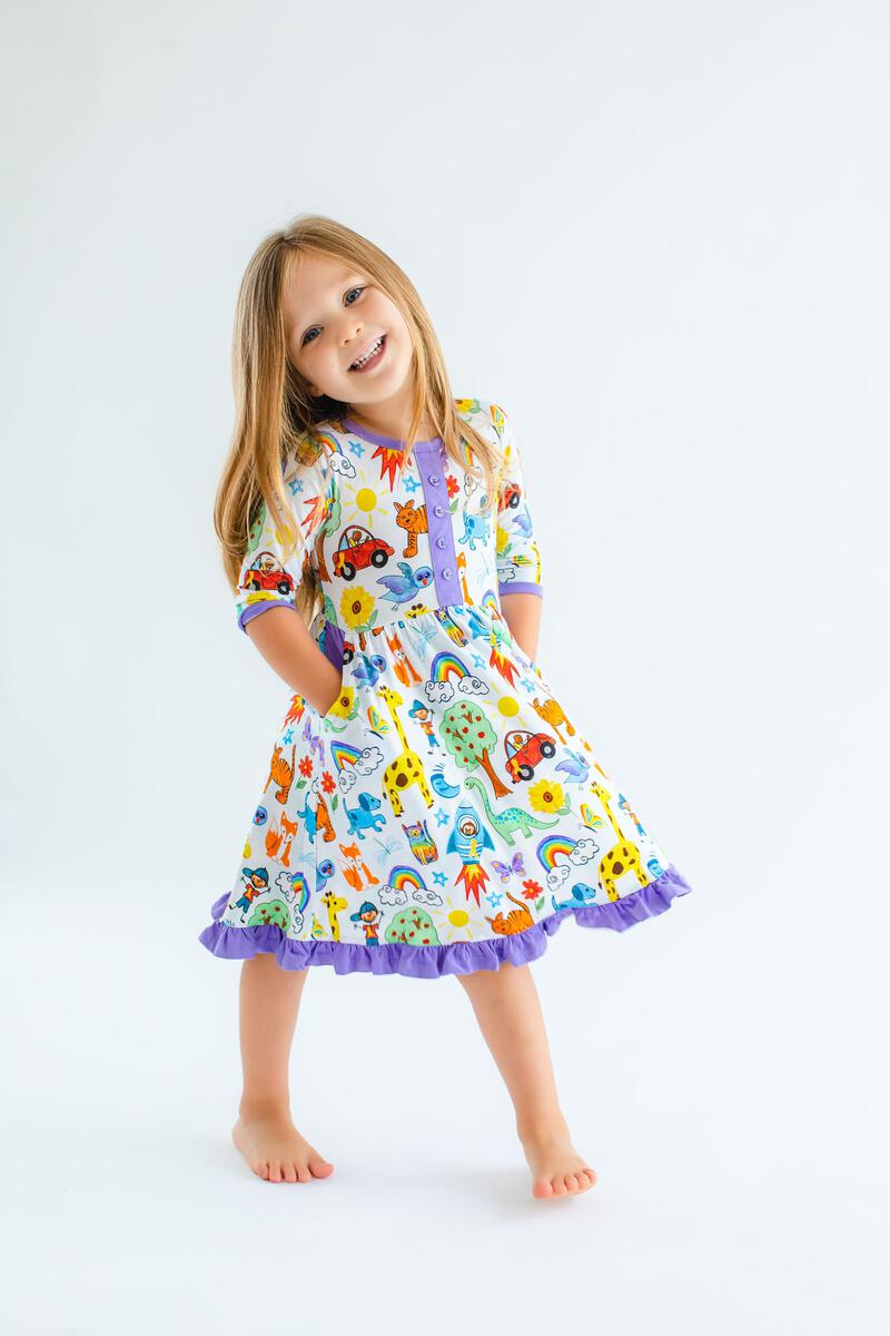 Birdie Bean Hope Bamboo Viscose Birdie Dress