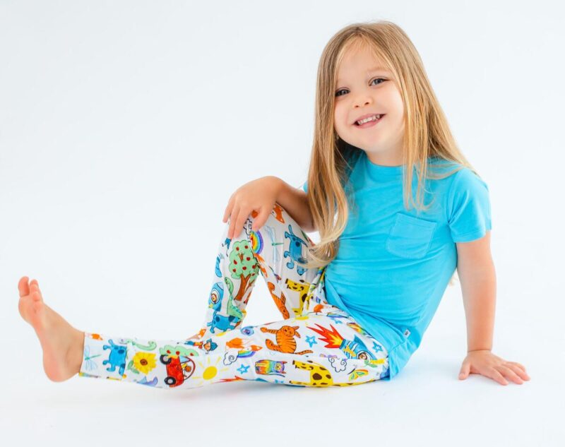 Birdie Bean Hope Bamboo Viscose Harem Pant Set Toddler